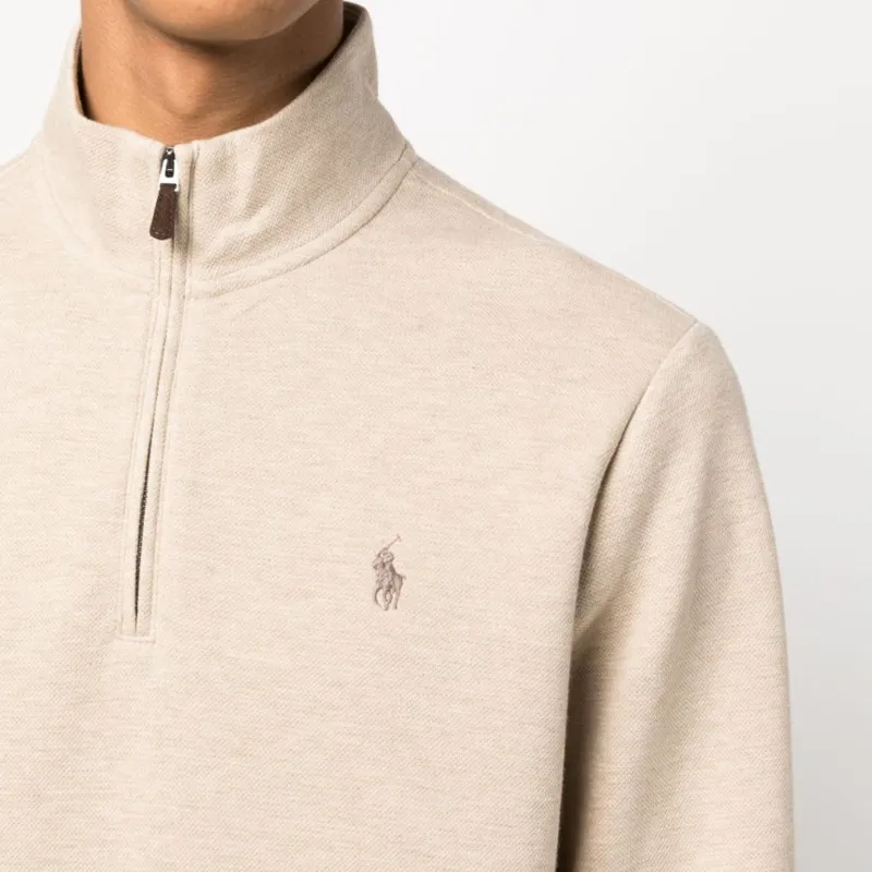 Polo Ralph Lauren Logo embroidered High neck Sweatshirt-3