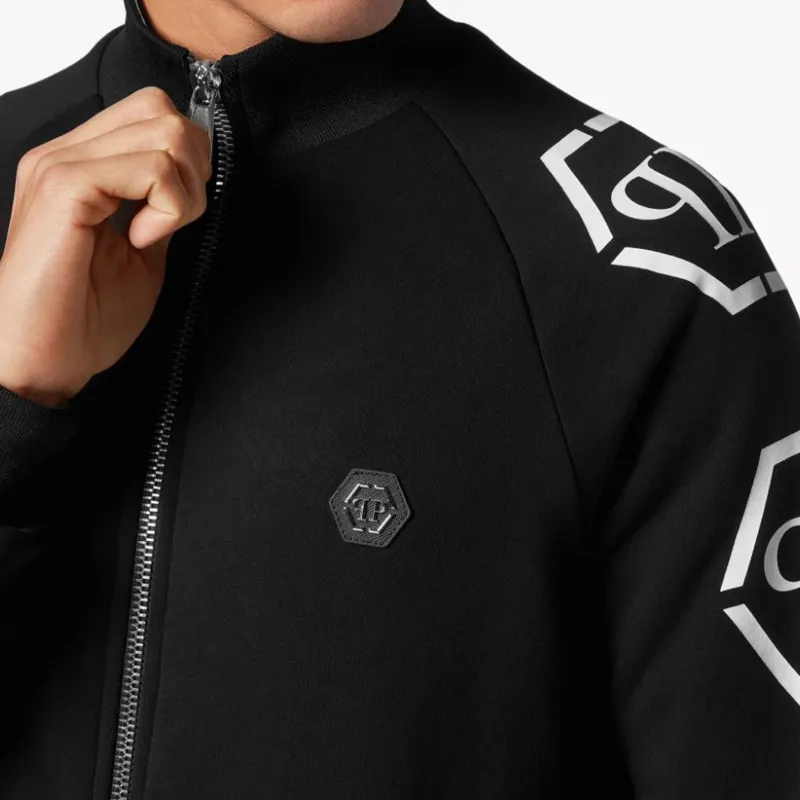 PHILIPP PLEIN Monogram Track Jacket-3