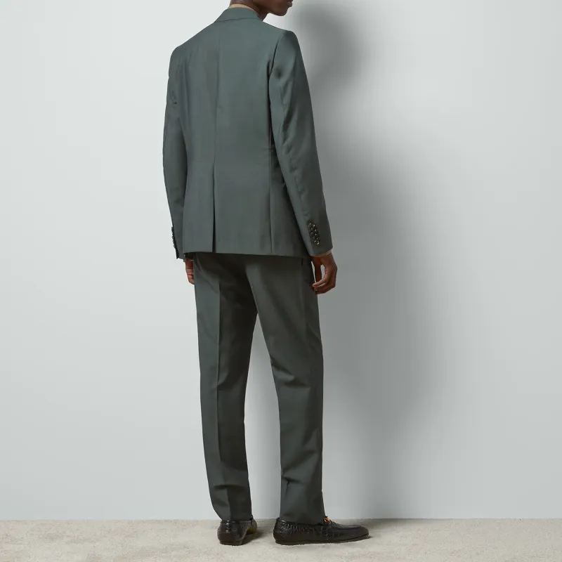 GUCCI Wool Mohair Suit-4