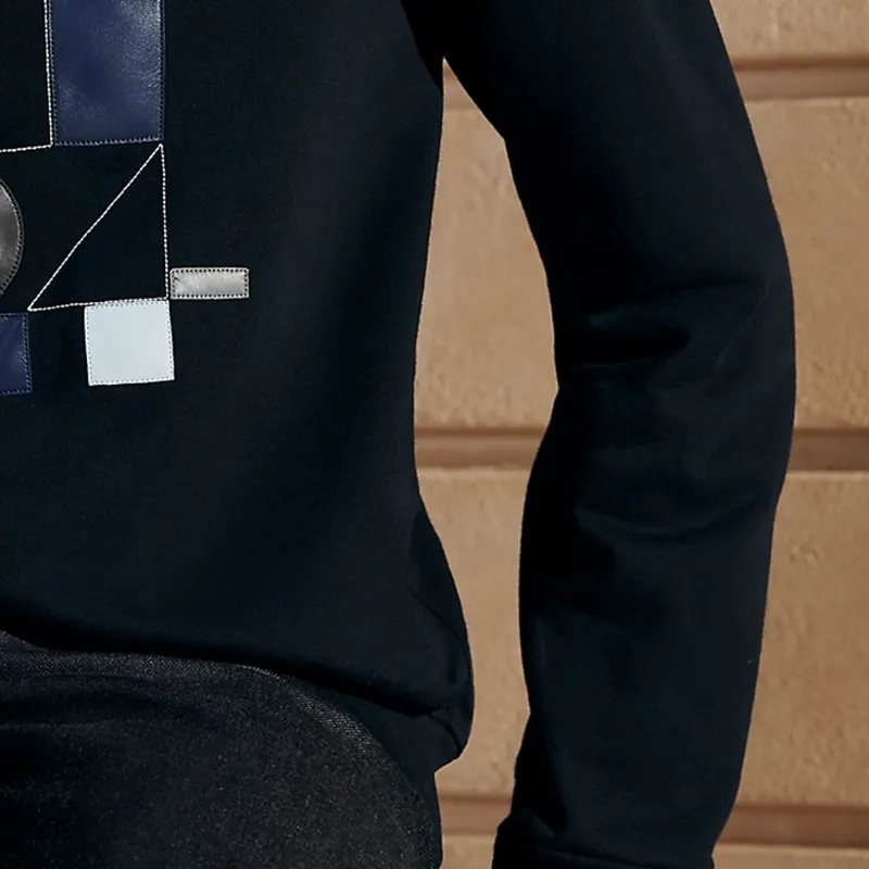 HERMES SS24 Sweatshirt Men's Marine Blue-5