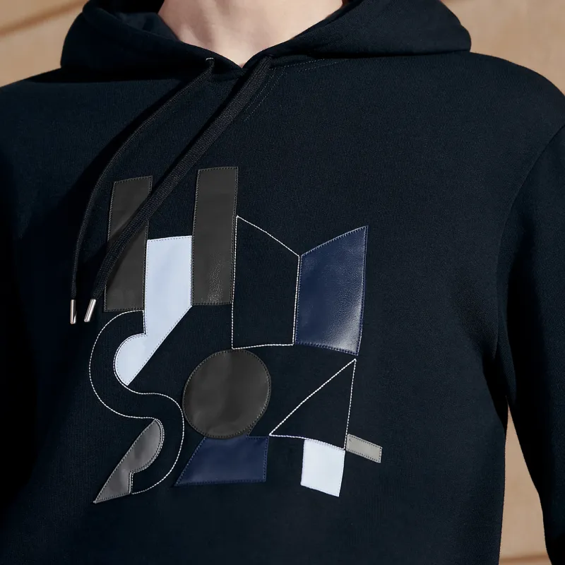 HERMES SS24 Sweatshirt Men's Marine Blue-2