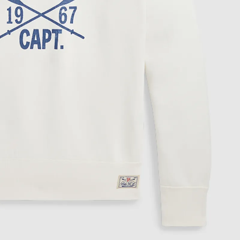 Polo Ralph Lauren SS24 Sweatshirt Men's Nevis Island Ecru-5