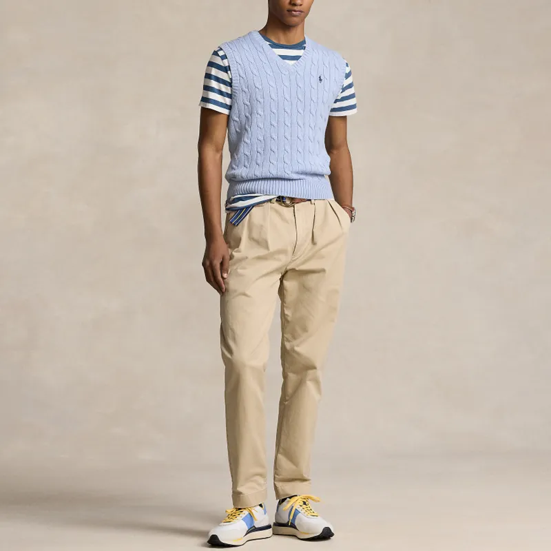 Polo Ralph Lauren SS24 Tank Top Men's Hyacinth Blue-1
