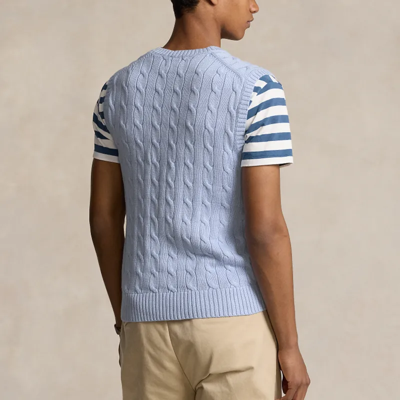 Polo Ralph Lauren SS24 Tank Top Men's Hyacinth Blue-3