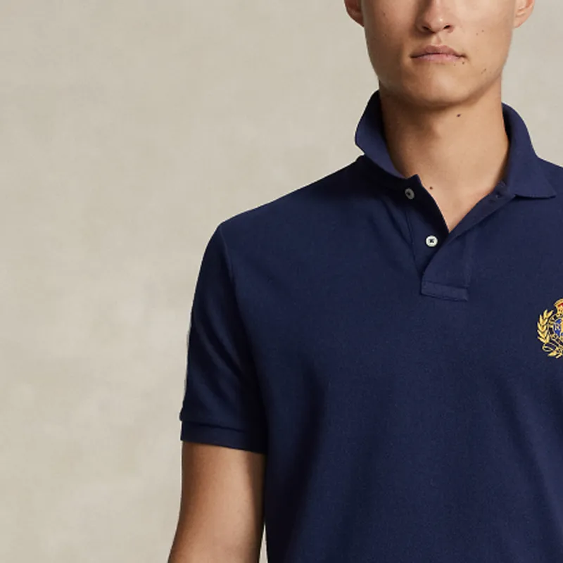 Polo Ralph Lauren SS24 Polo Shirt Men's Dark Blue-4