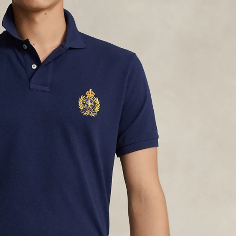 Polo Ralph Lauren SS24 Polo Shirt Men's Dark Blue-5