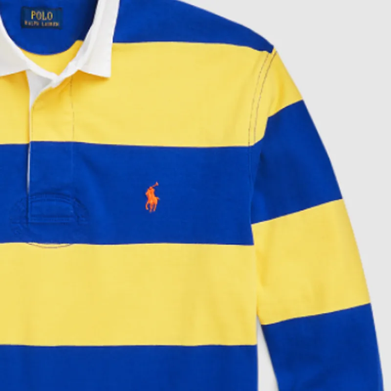 Polo Ralph Lauren SS24 Polo Shirt Men's Chromium Yellow-5