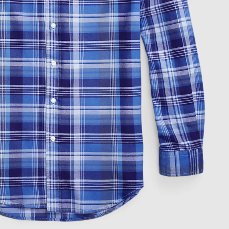Polo Ralph Lauren Oxford Plaid Cotton Shirt-5