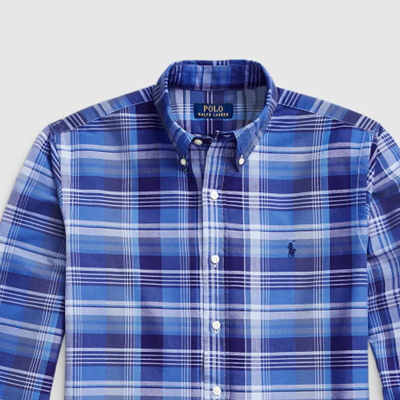 Polo Ralph Lauren Oxford Plaid Cotton Shirt-4
