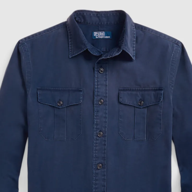 Polo Ralph Lauren Classic collar Cotton Shirt-5