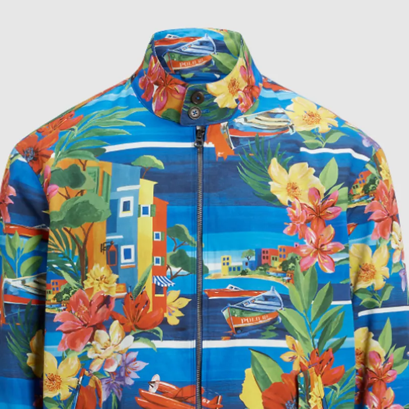 Polo Ralph Lauren SS24 Jackets Coats Men's Ocean Blue-4