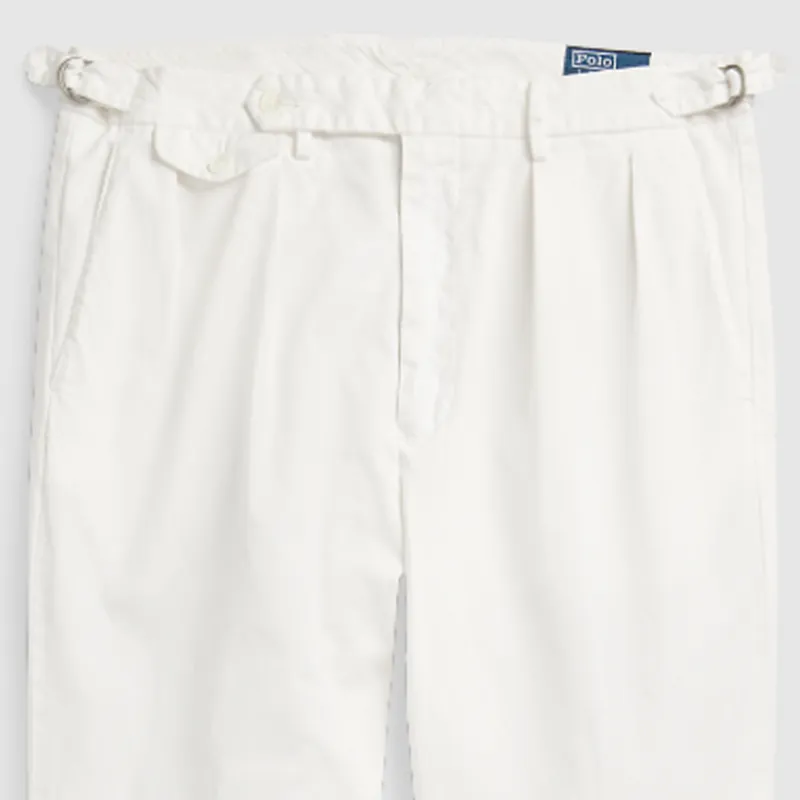 Polo Ralph Lauren SS24 Casual Pants Men's White-4
