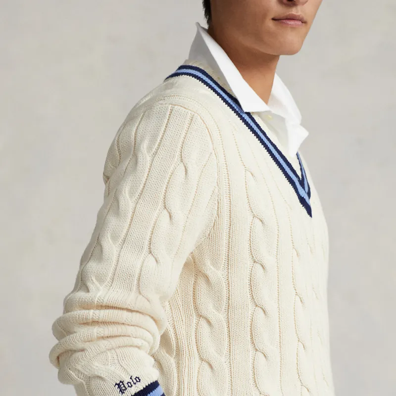Polo Ralph Lauren SS24 Knitwear Men's Cream-4