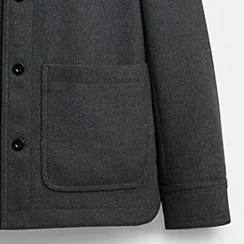 COACH SS24 Jackets & Coats Men's Charcoal Black-6