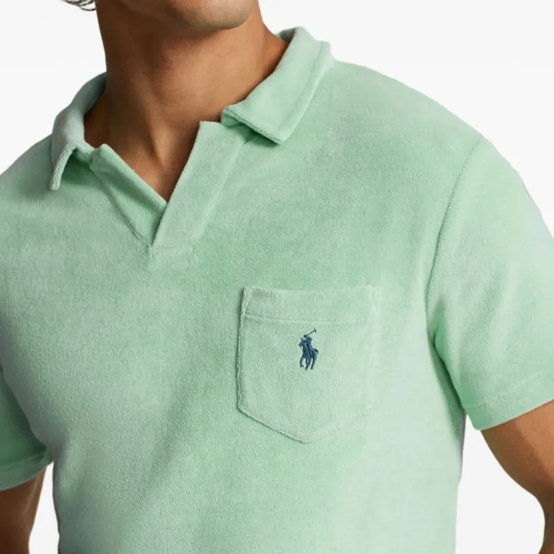 Polo Ralph Lauren Polo Pony Terry Cloth effect Polo Shirt-4