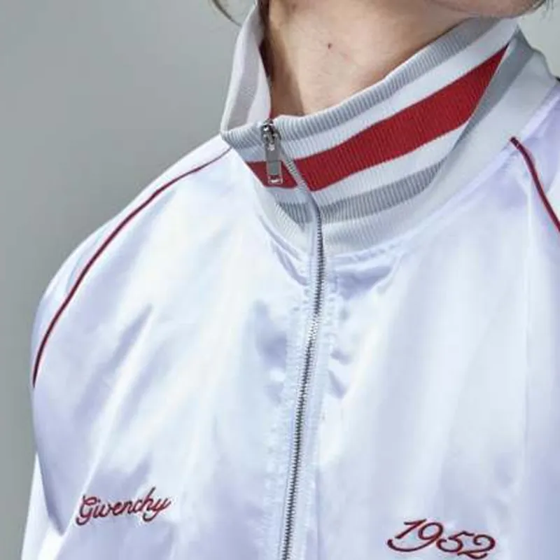 Givenchy Logo Embroidered Bomber Jacket-4