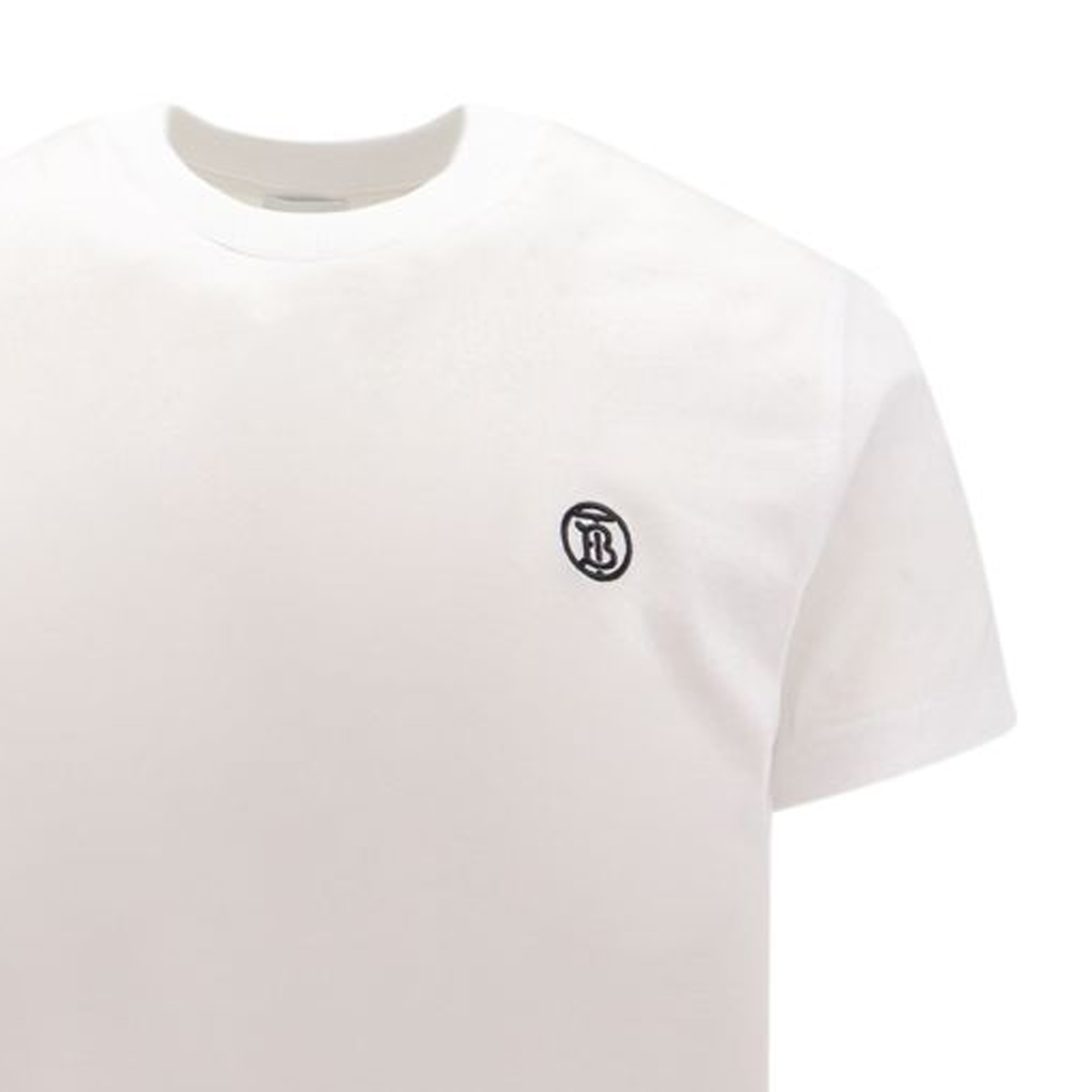 【送料&関税込】Burberry Logo Embroidered Crewneck T-shirt Burberry Logo Embroidered Crewneck T-Shirt S Without