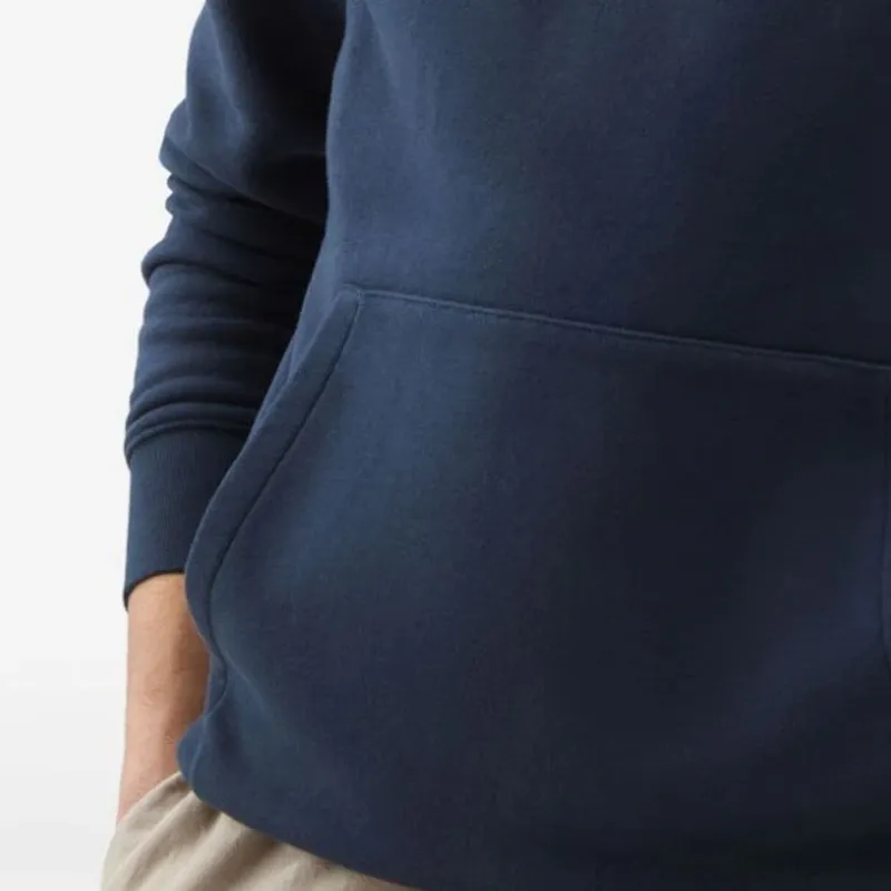 WOOLRICH Logo Embroidered Drawstring Hoodie-4
