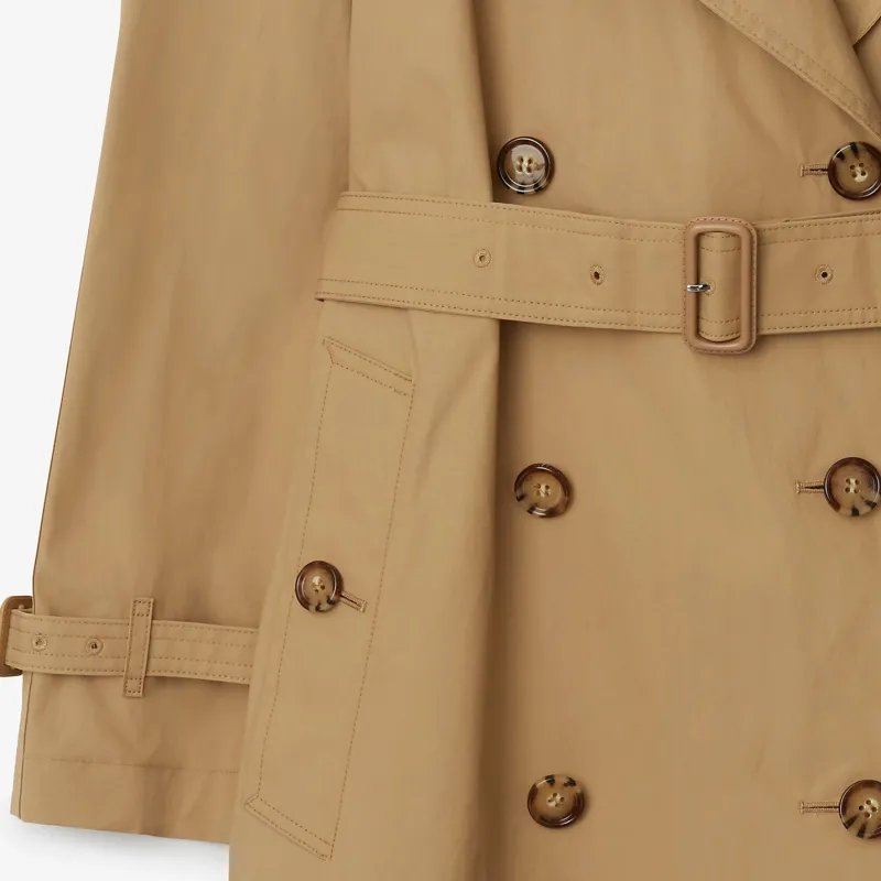 Burberry Trench Coat Women's Beige-3