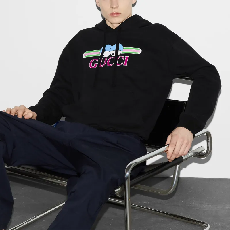 GUCCI FW24 Sweatshirt Men's Black-4