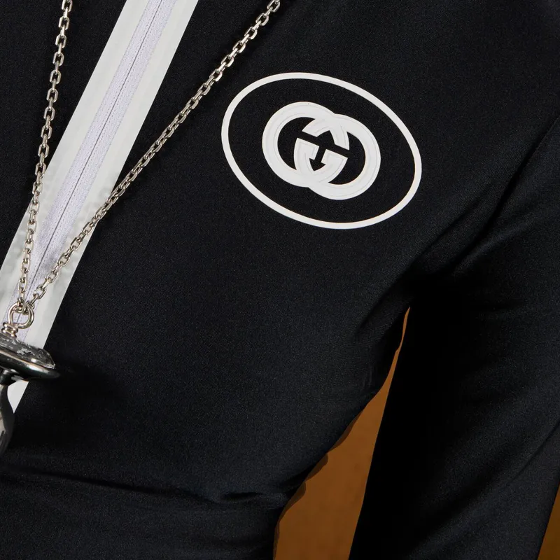 GUCCI Logo print Long sleeved Top-4