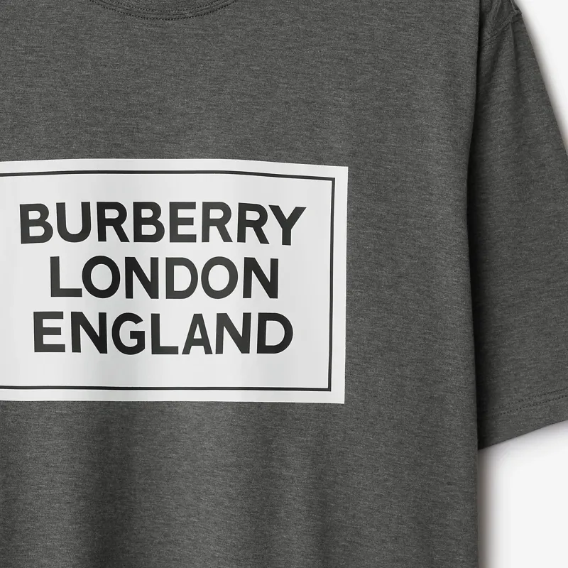Burberry T Shirt Men's Dark Gray-4
