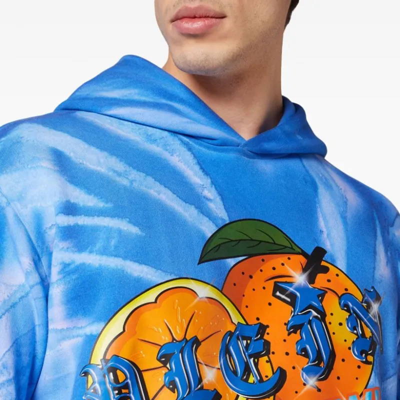 PHILIPP PLEIN Tutti Frutti Tie-dye Hoodie-3