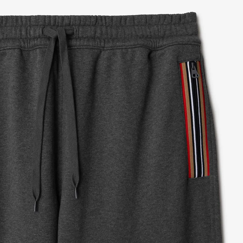 Burberry Knitted Sports Pants Men's Dark Gray-6