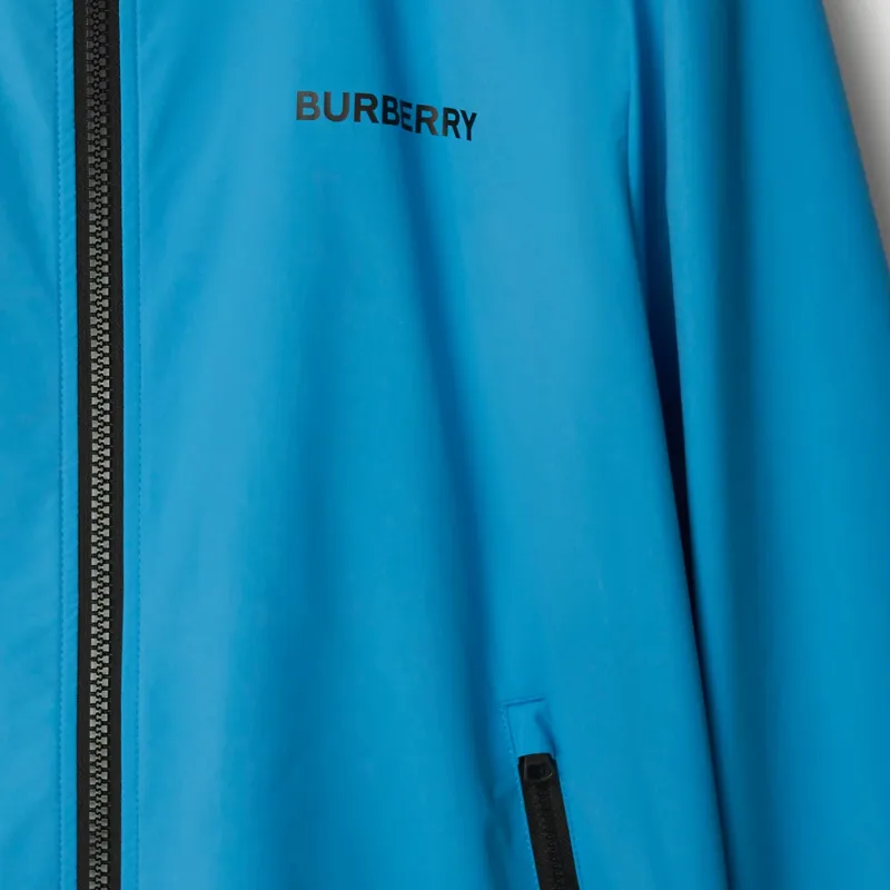 Burberry Jackets Coats Men's Hydrangea Blue-3