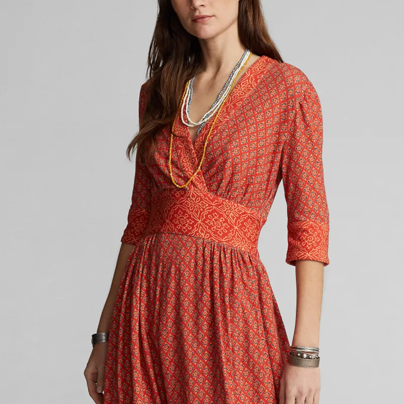 Polo Ralph Lauren Graphic print Maxi Dress-3