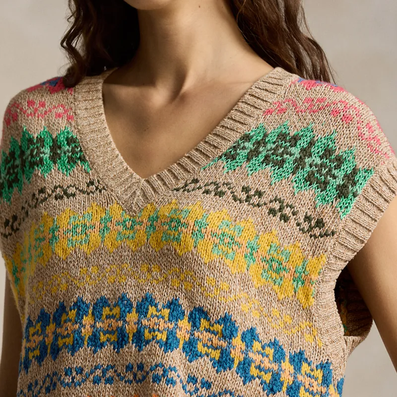 Polo Ralph Lauren Fair Isle Short sleeved Jumper-4