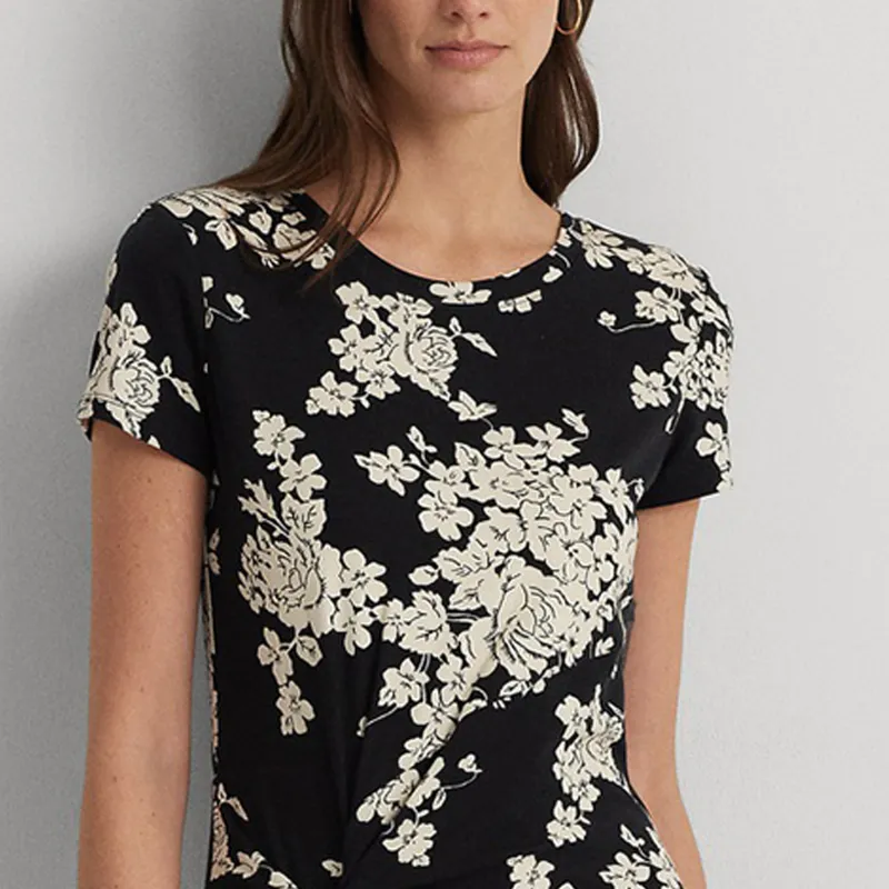 Polo Ralph Lauren SS24 Short Sleeved Dress Women's Multicolor-3