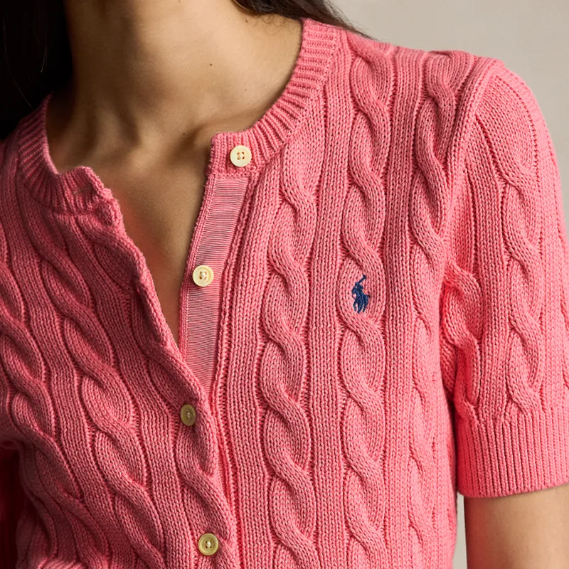 Polo Ralph Lauren SS24 Knitwear Women's Pink-4