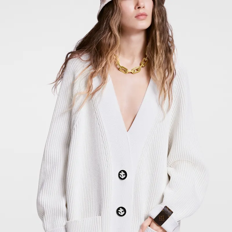 LOUIS VUITTON Nautical Long Cardigan-3