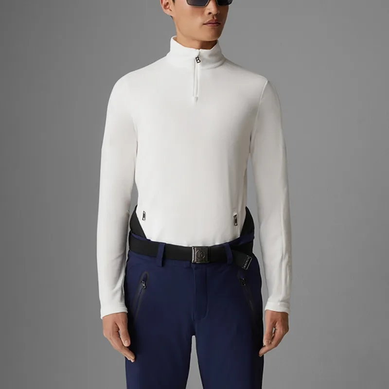 BOGNER FW23 Ski Tops Men's Ecru-2