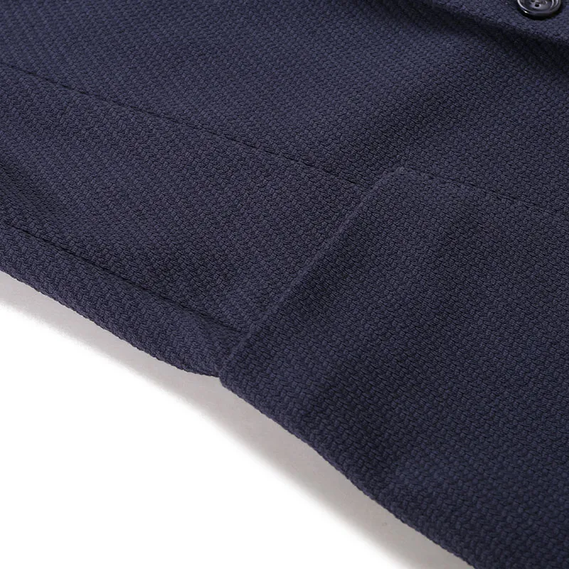 HUGO BOSS SS24 Business Suit Coat Men's Marine Blue-5