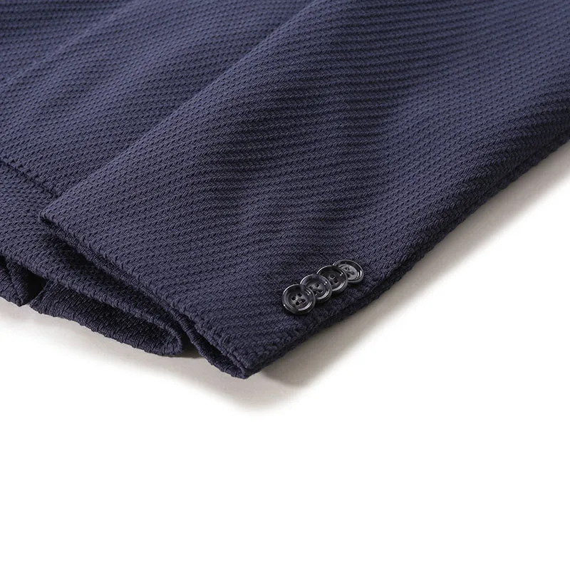 HUGO BOSS SS24 Business Suit Coat Men's Marine Blue-4