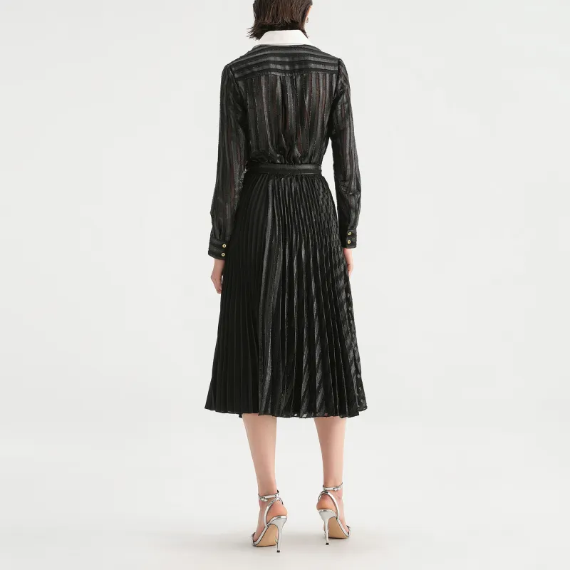 KARL LAGERFELD Casual Long Skirt Women's Black-2