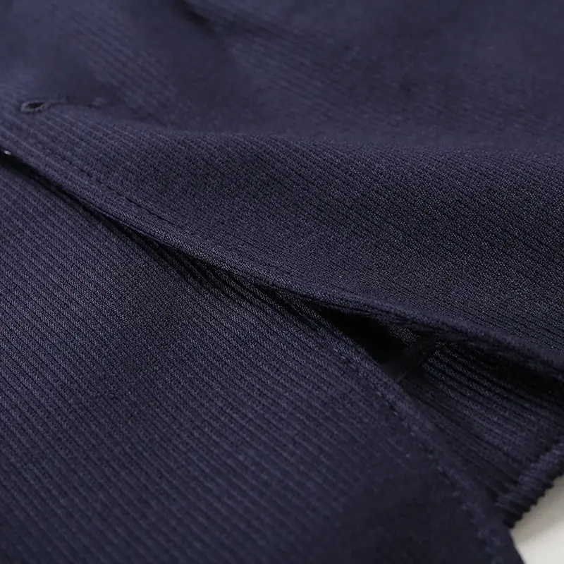 EMPORIO ARMANI SS24 Business Suit Coat Men's Marine Blue-4