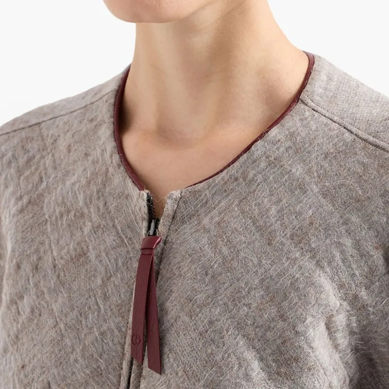 GIORGIO ARMANI Drop-shoulder Zip-up Jacket-4