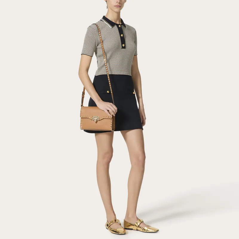 Valentino Striped Short Sleeved Polo Dress-3