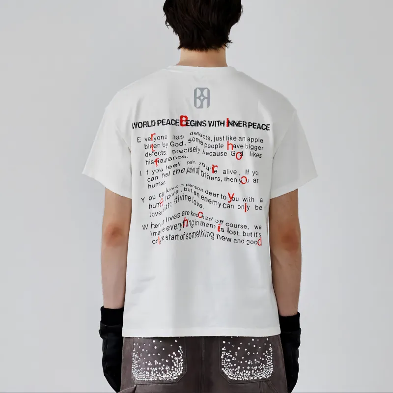 BIRTH OF ROYAL CHILD SS24 T Shirt Unisex White-7