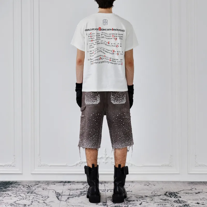 BIRTH OF ROYAL CHILD SS24 T Shirt Unisex White-3