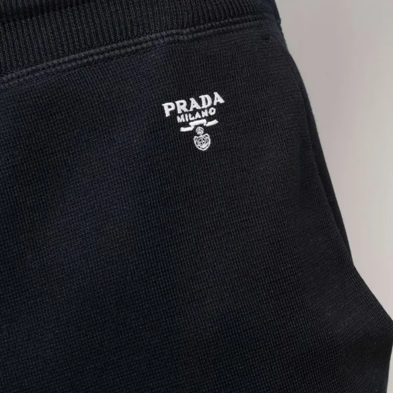PRADA SS23 Casual Shorts Men's Black-4