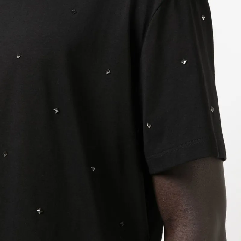 Valentino T-Shirts Men Black-4