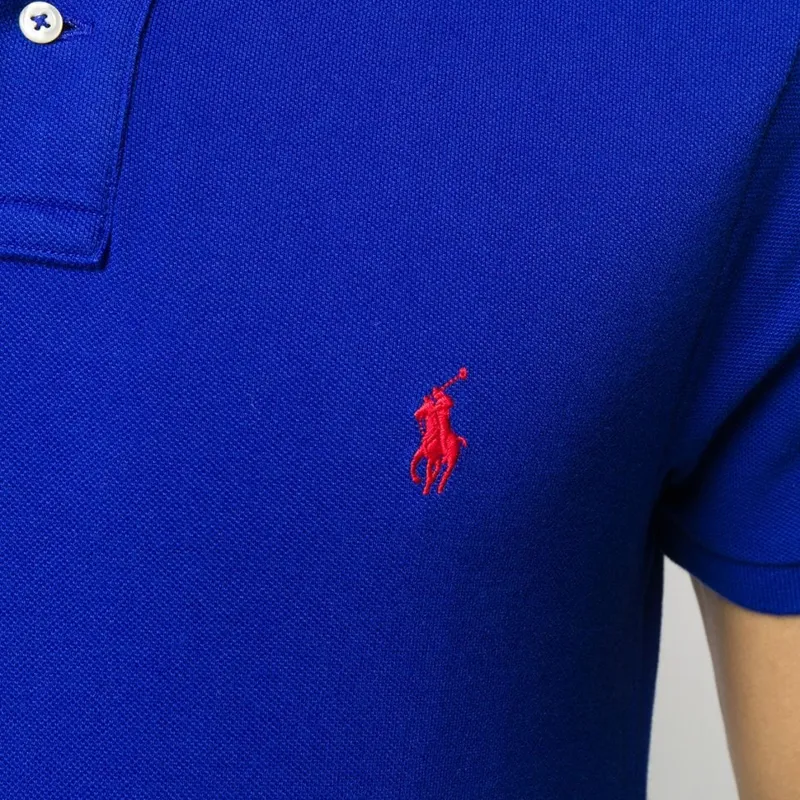 Polo Ralph Lauren Logo Embroidered Short Sleeved Polo Shirt-4