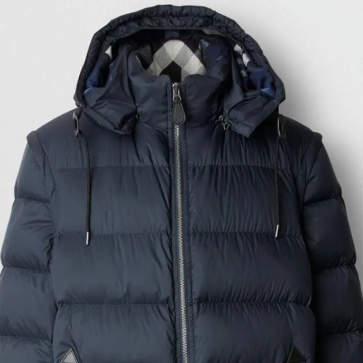 Burberry Jackets Coats Men's Dark Blue-1