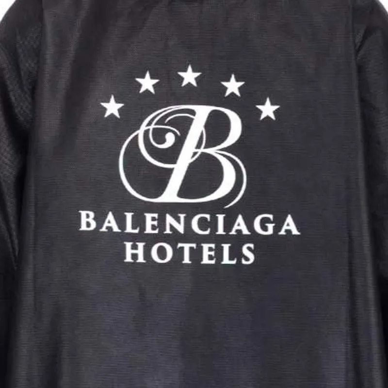 Balenciaga SS22 Trench Coat Men's Black-2