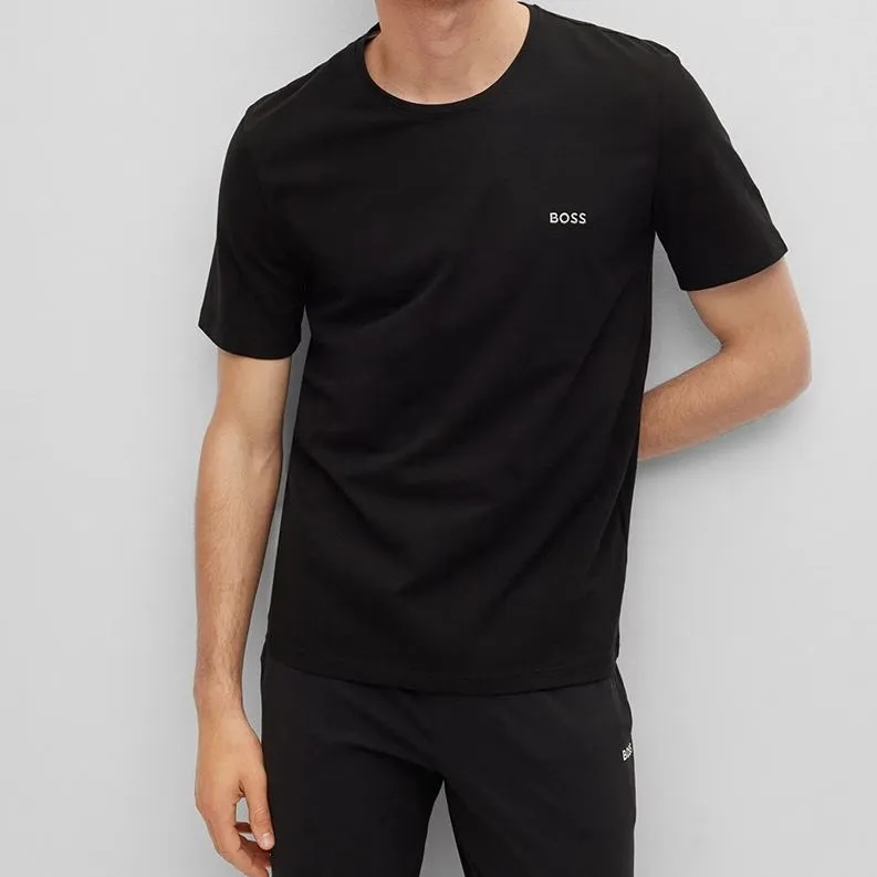 HUGO BOSS T Shirts Men Black-2