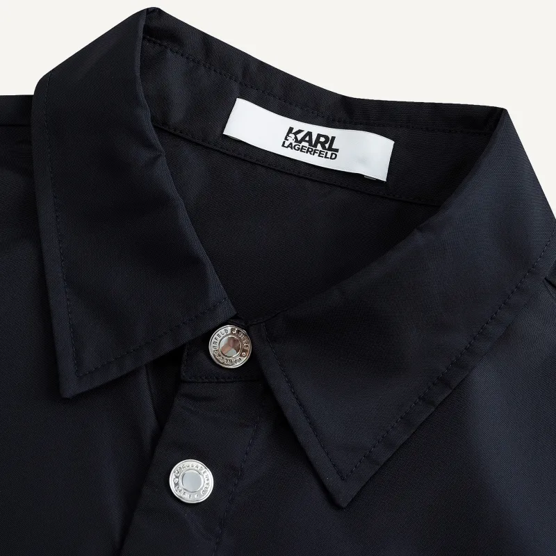 KARL LAGERFELD SS24 Jackets & Coats Men Black-2